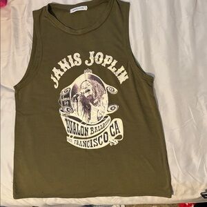 Janis Joplin boutique tank. size small